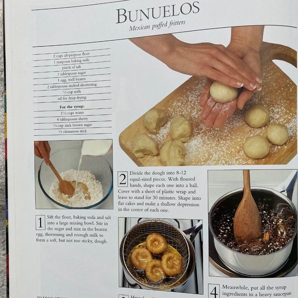 MEXICAN COOKBOOK 1995 1st Edition 50 Classic Recipes with Easy Directions - Picture 9 of 10